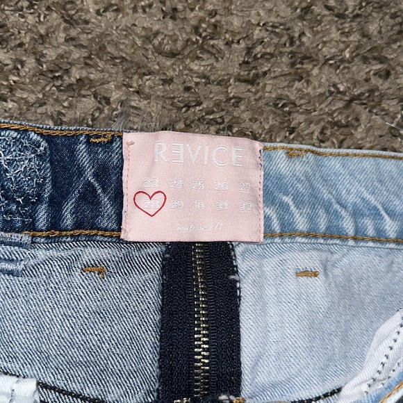 Revice Yin Yang Color-block Jeans - Picture 8 of 11